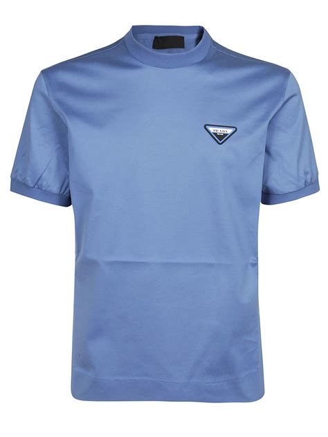 prada polo light blue|prada t-shirts for men.